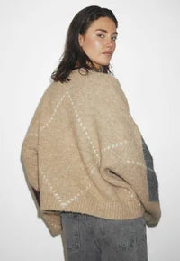 NOELLA GILET SAND MELANGE