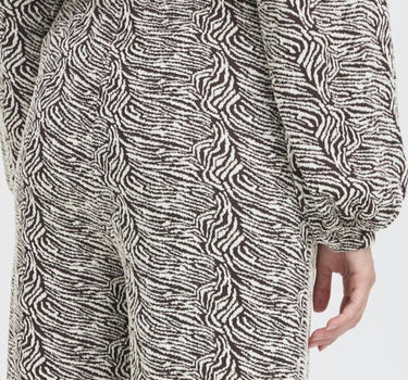 ICHI BROEK CAMEL MET PRINT SET