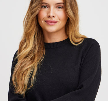 PULZ JEANS PULL ZWART