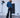 PULZ JEANS ZWART MET LICHT GLITTER STREEP