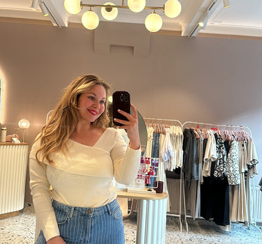 YAYA PULL OVER NECKLINE