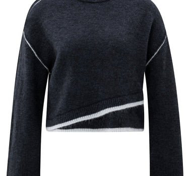 YAYA PULL BLAUW