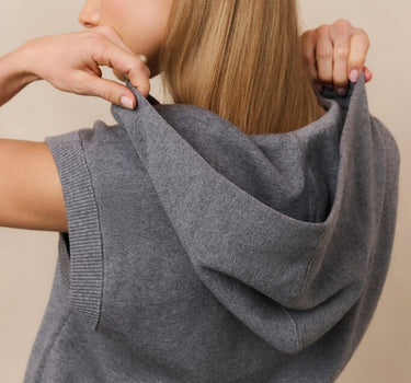 YAYA MOUWLOZE HOODIE BLUE