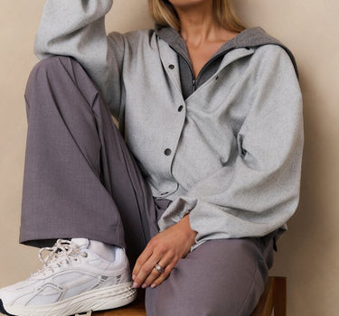 YAYA JAS BOMBER GRIJS