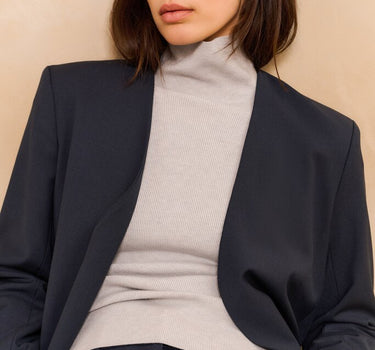 YAYA COLL PULL FROST WHITE
