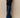 Jeans met zijdetail