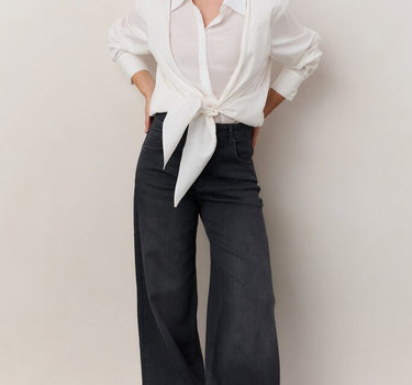 YAYA JEANS BROEK GRIJS