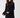 NOELLA JURK ZWART MET 3D DETAIL