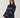 Noella jas blauw met chocolade bruin