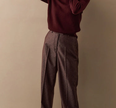 YAYA BROEK PURPLE SET