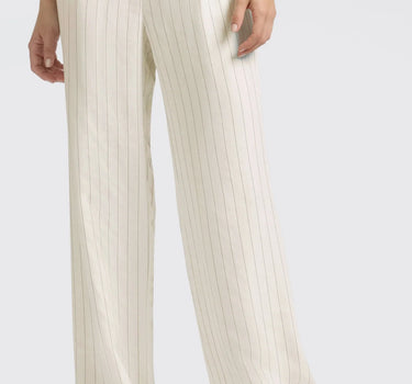 YAYA BROEK MET STREEP ZWART